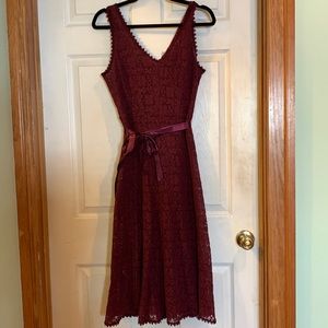 Hype Wine Colored Dress